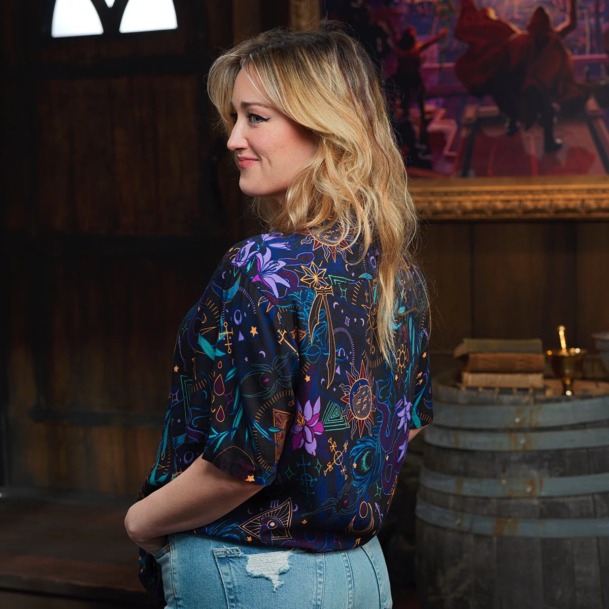 Beauty of Exandria: Creation - Mollymauk Tealeaf Camp Shirt - Image 4