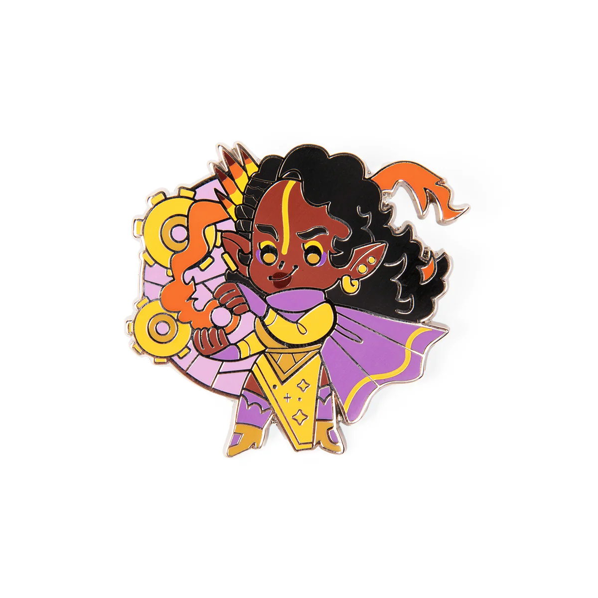 Critical Role Chibi Pin No. 34 - Laerryn Coramar-Seelie - Image 2