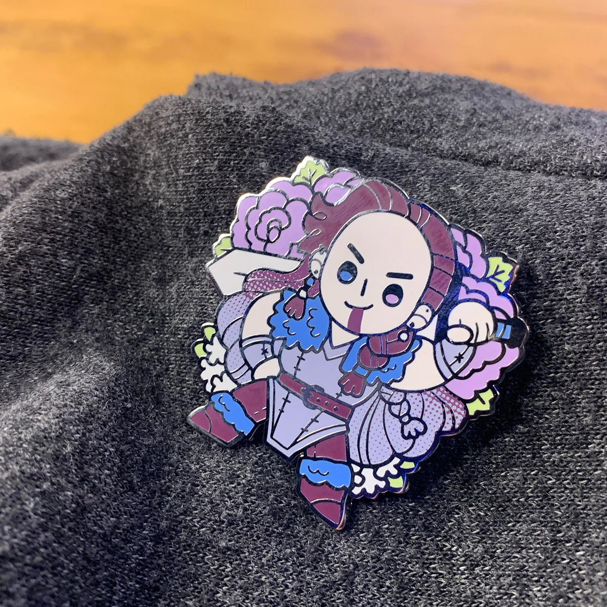 Critical Role Chibi Pin No. 4 - Yasha Nydoorin - Image 2