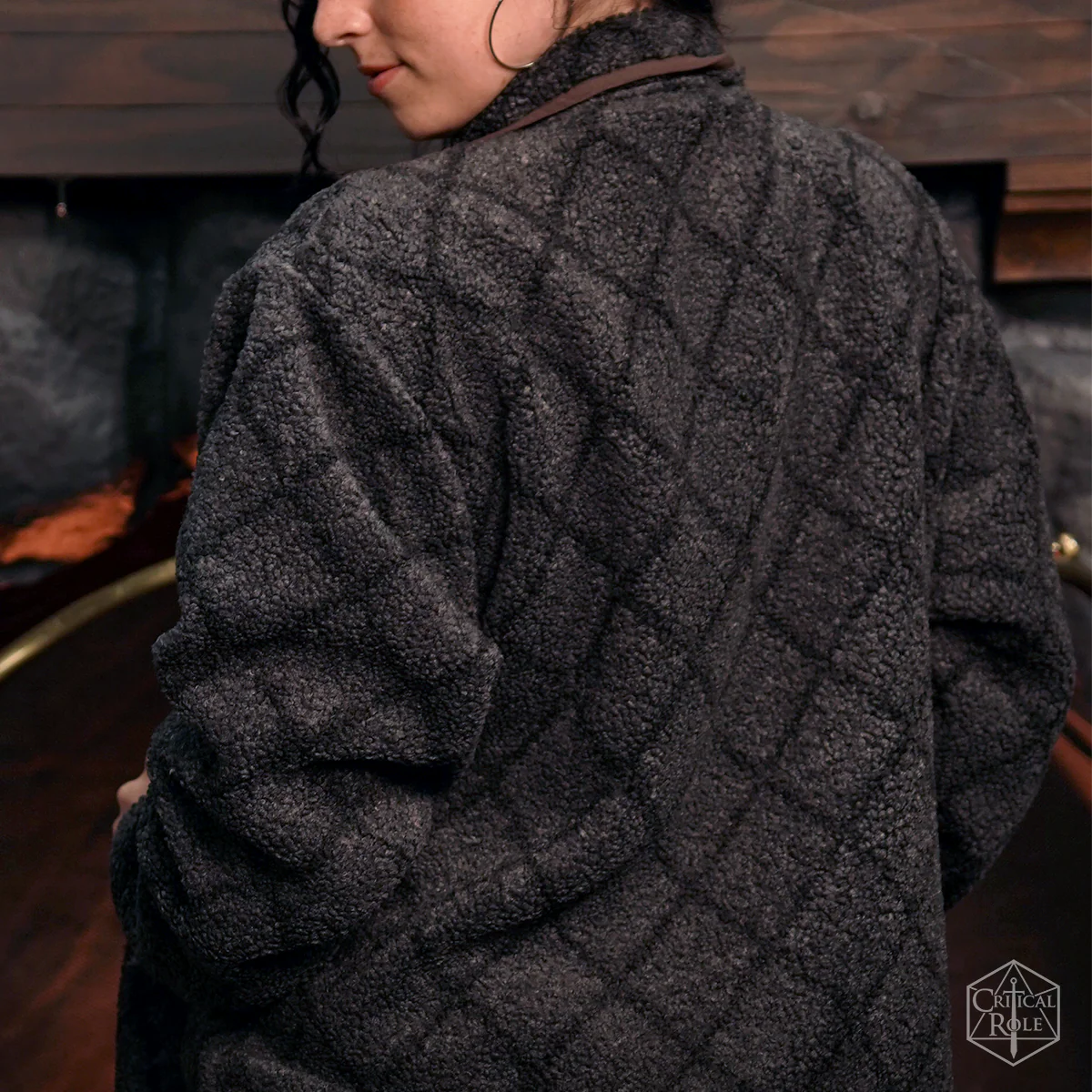 Mighty Nein Collection: Fjord Stone Sherpa Fleece Jacket - Image 5