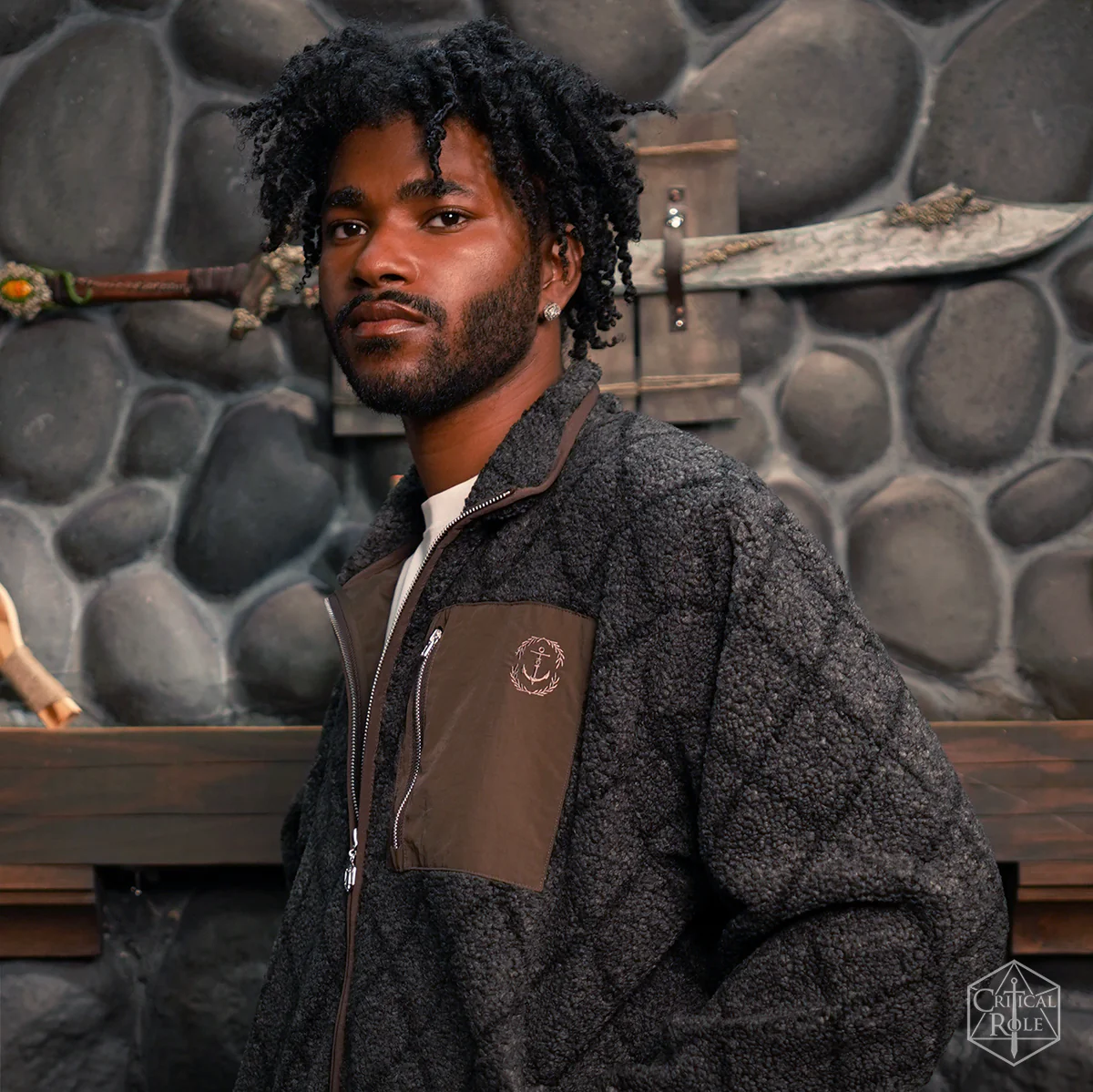 Mighty Nein Collection: Fjord Stone Sherpa Fleece Jacket - Image 6