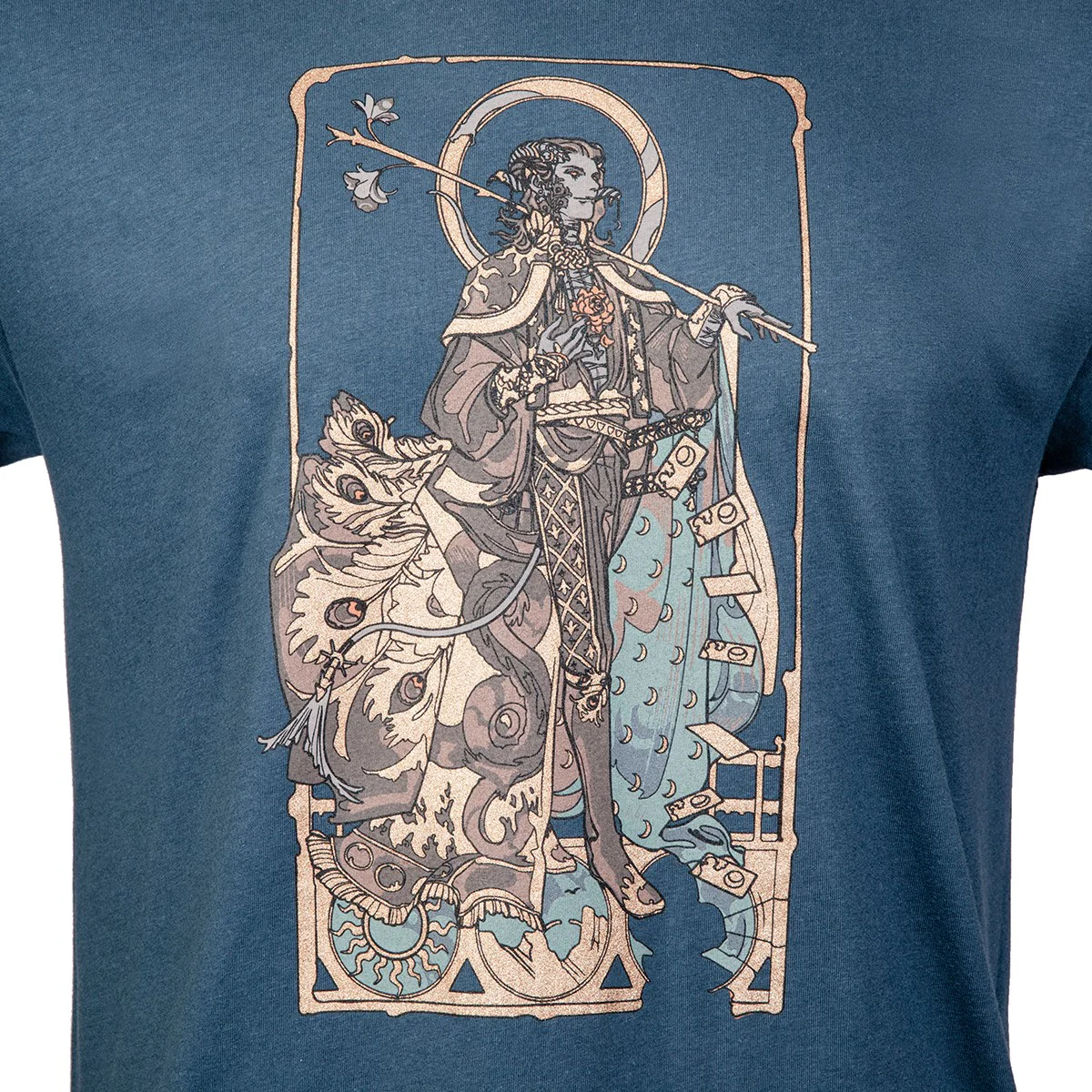 Mollymauk Tealeaf "Long May He Reign" T-Shirt - Image 3